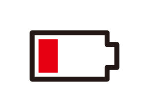 スマホバッテリー充電サイン