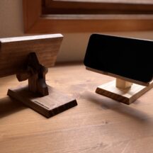 木の家具（スマホスタンド）のメリット