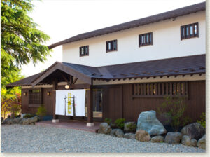 蕎麦処お店入り口