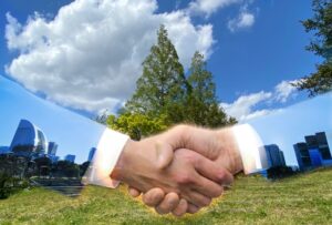 木と人間の共生