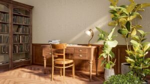 家具と観葉植物